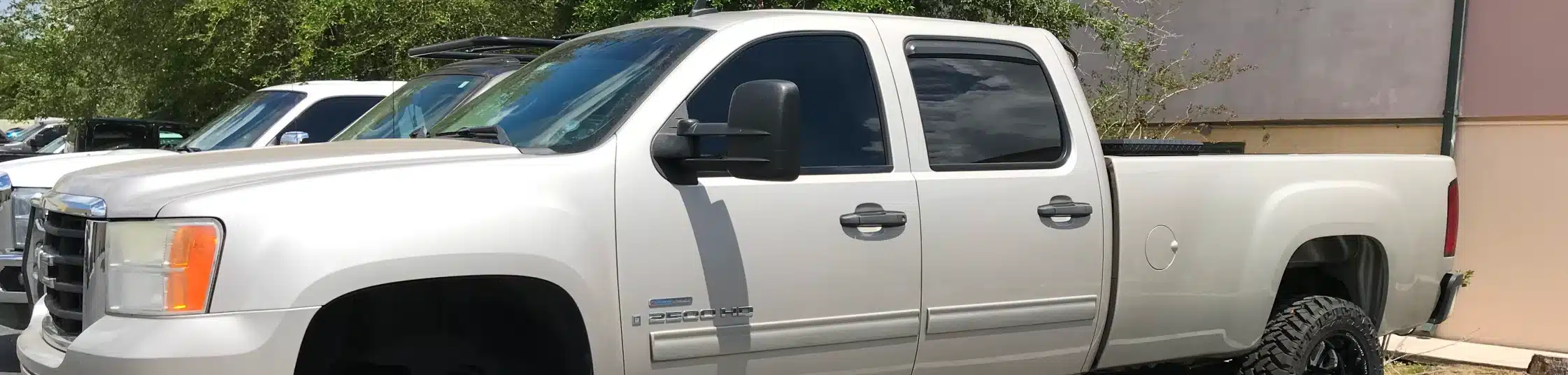 Fleet Maintenance in in St. Cloud, FL at FloState Auto Diesel Repair. White truck parked outdoor.