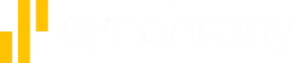 Synchrony White Logo